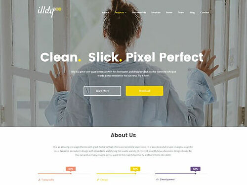 Illdy Wordpress Screenshot