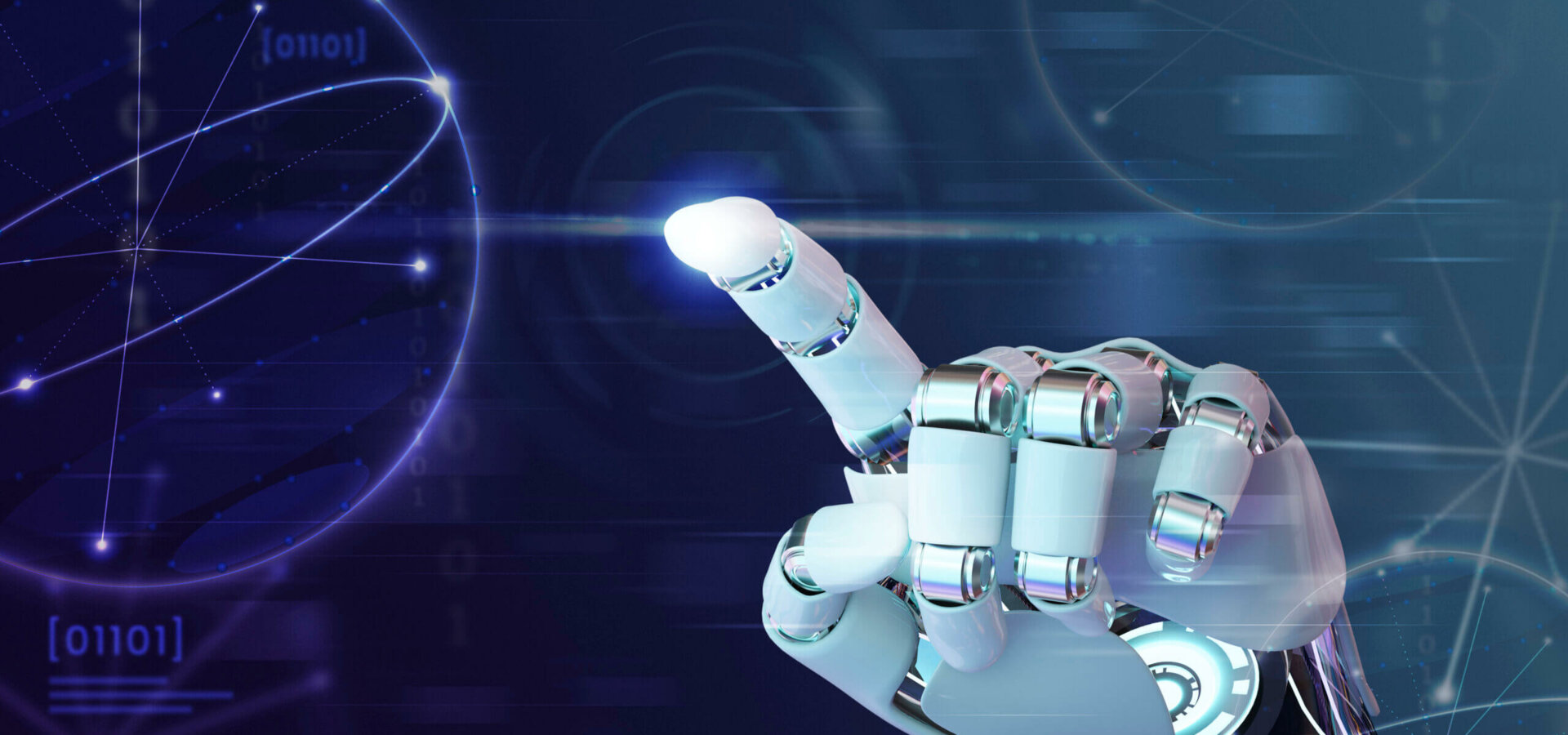 Roboter Hand Künstliche Intelligenz