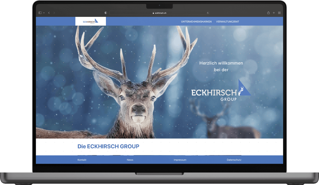 Mockup Webedition Eckhirsch