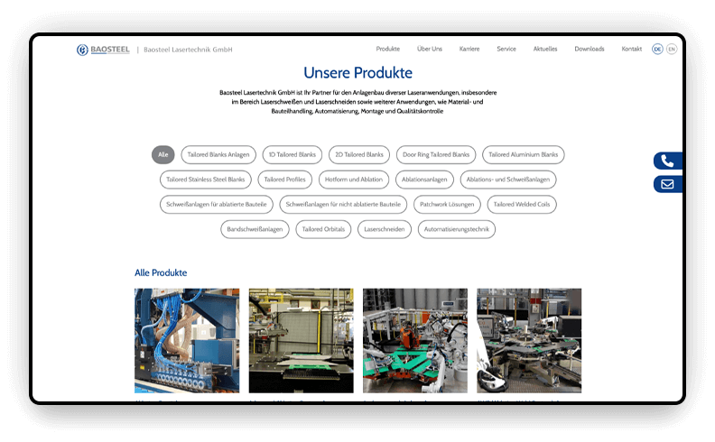 Baosteel Mockup Desktop 04 Baosteel Mockup Desktop 04