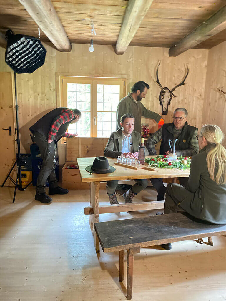 Alb Jagd Making off - Weihnachtsfest