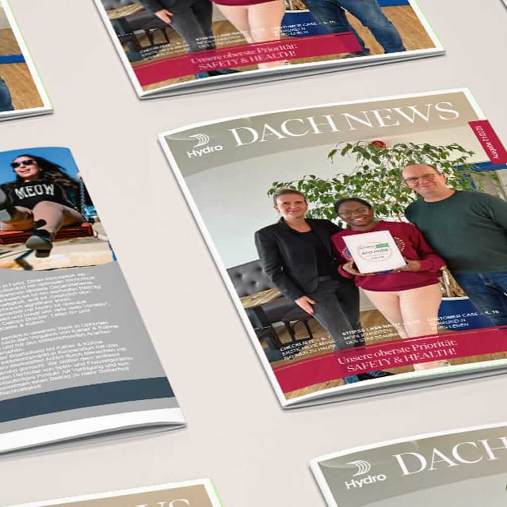 Hydro Dach Mitarbeiterbroschuere Teaser Kachel 2